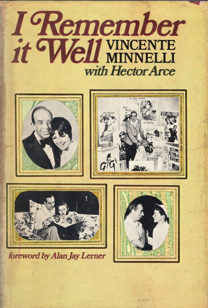 Item #261723 I remember it well. Vincente Minnelli.