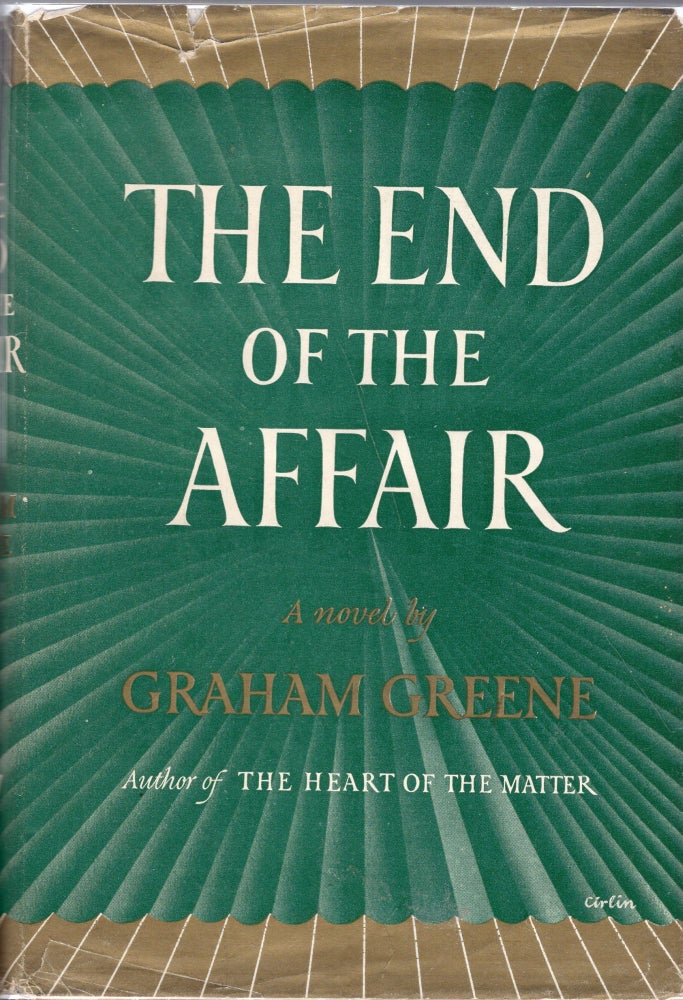 Item #263797 The End of the Affair. Graham Greene.