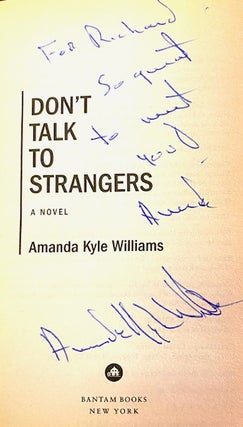 Don't Talk to Strangers: A Novel (Keye Street)