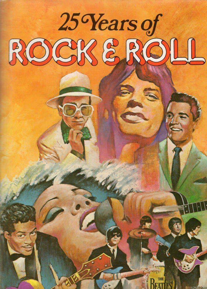 Item #265017 Twenty-Five Years of Rock and Roll. Inc Outlet Book.