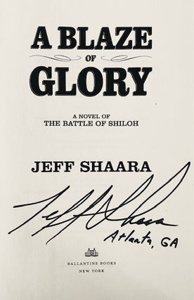 Blaze of Glory: A Novel of the Battle of Shiloh