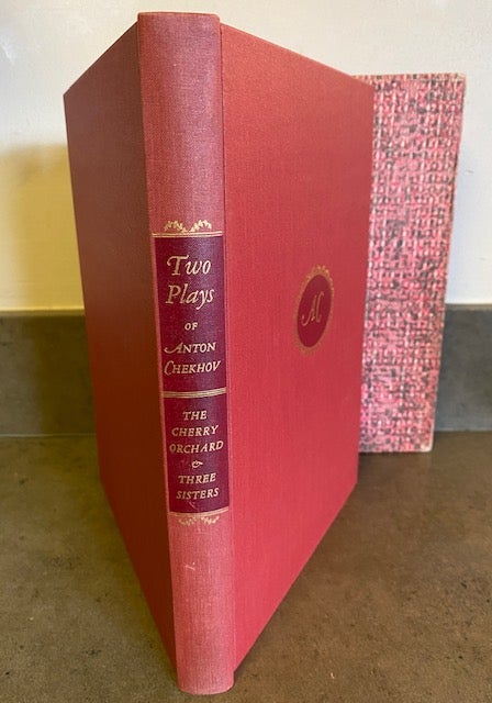Item #266952 Two Plays of Anton Chekhov: Translated by Constance Garnett: THE CHERRY ORCHARD and THREE SISTERS. Anton Chekhov, John Gielgud, Constance Garnett, Lajos Szalay.