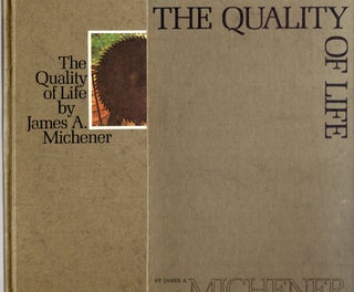 Item #267355 The Quality of Life. James A. Michener