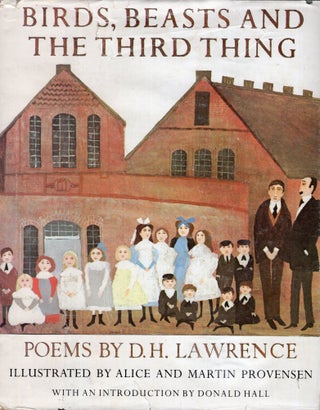 Item #271477 Birds, Beasts and the Third Thing. D. H. Lawrence