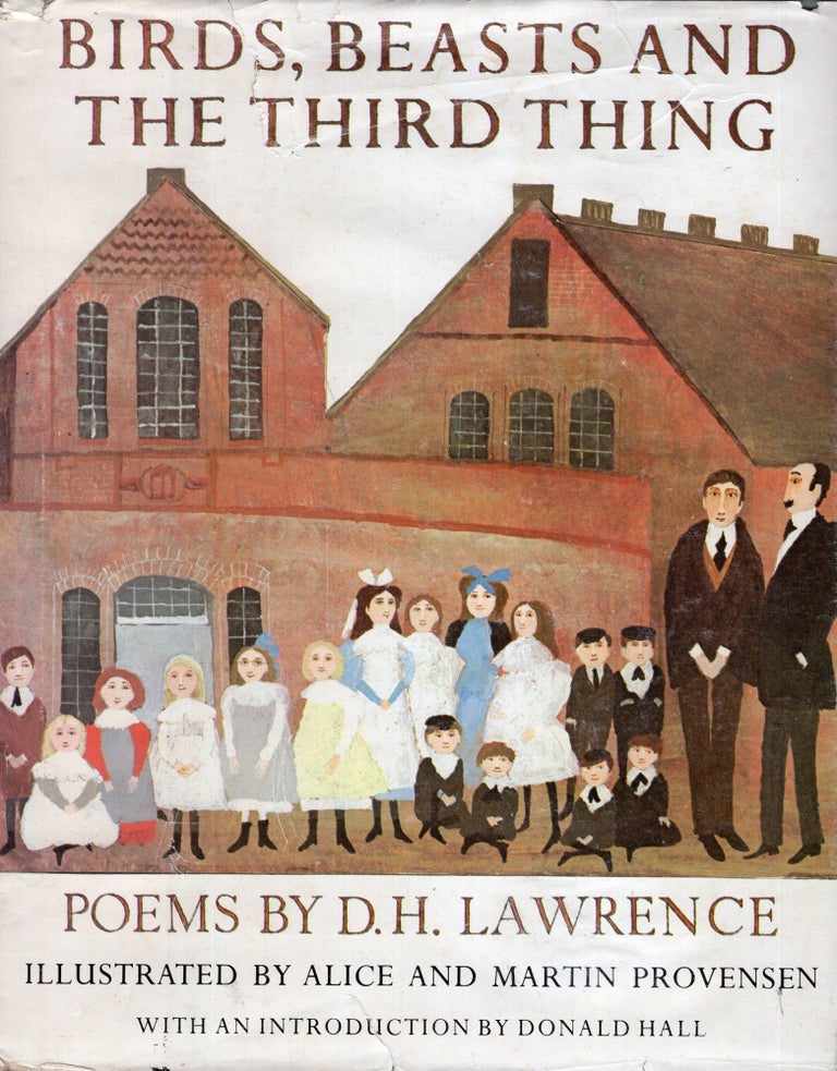 Item #271477 Birds, Beasts and the Third Thing. D. H. Lawrence.