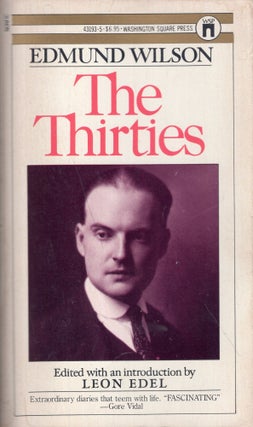 Item #271867 The Thirties. Edmund Wilson