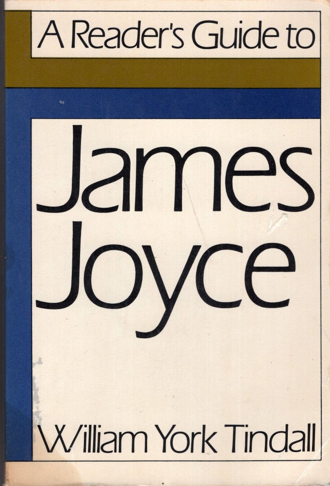 Item #271927 A Reader's Guide to James Joyce. William York Tindall.