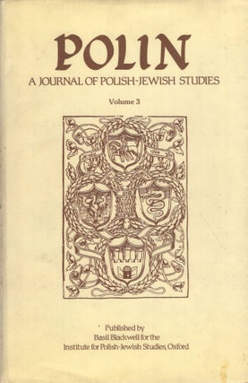 Item #272377 Polin: Studies in Polish Jewry Volume 3: The Jews of Warsaw