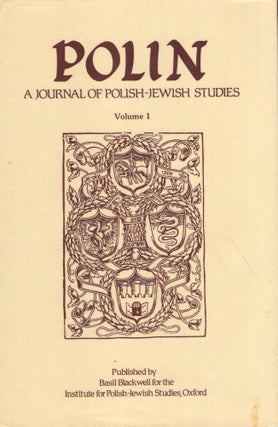 Item #272379 Polin: A Journal of Polish-Jewish Studies