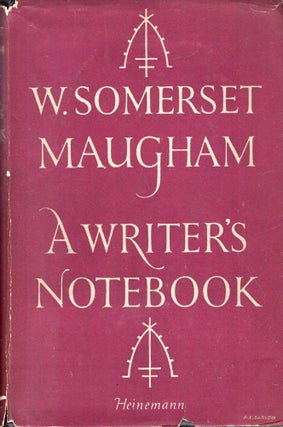 Item #273052 A Writer's Notebook. W. Somerset Maugham