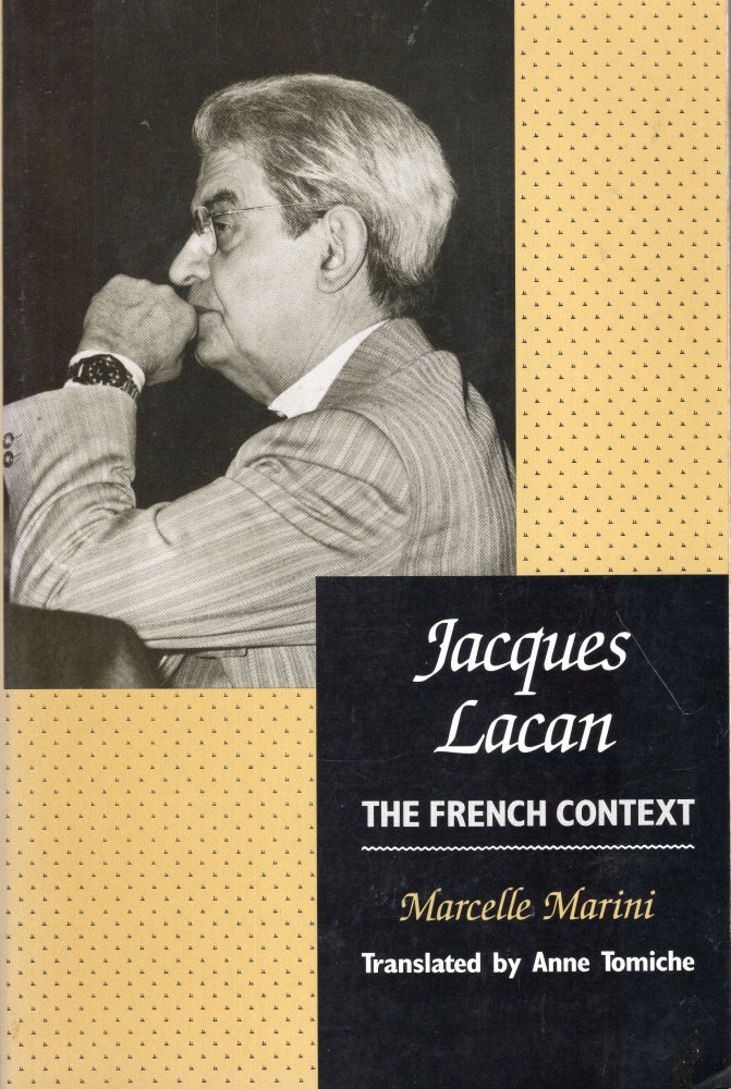 Item #273721 Jacques Lacan. Marcelle Marini.