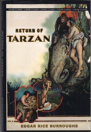 Item #276108 Return of Tarzan. Edgar Rice Burroughs