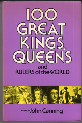 Item #276778 One Hundred Great Kings, Queens and Rulers of the World