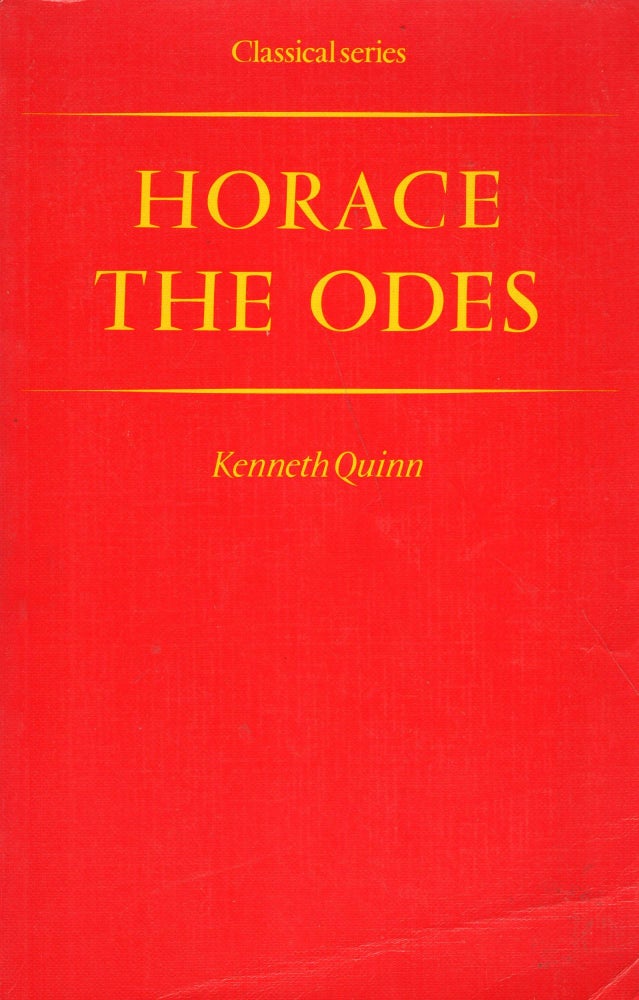 Item #277283 The Odes (Classical series). Horace.