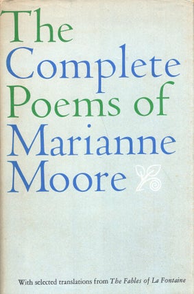 Item #277855 Complete Poems of Marianne Moore. Marianne Moore