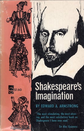 Item #278728 Shakespeare's Imagination. Edward A. Armstrong