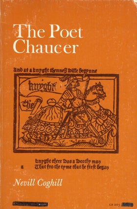 Item #278756 The poet Chaucer (The home university library of modern knowledge). Nevill Coghill