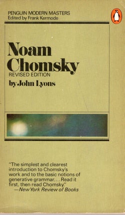 Item #279794 Noam Chomsky (Penguin Modern Masters). JOHN LYONS, Frank Kermode