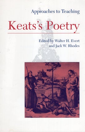 Item #280374 Approaches to Teaching Keats's Poetry (Approaches to Teaching World Literature