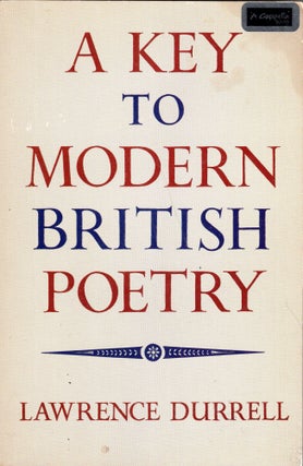 Item #280922 Key to Modern British Poetry. Lawrence Durrell