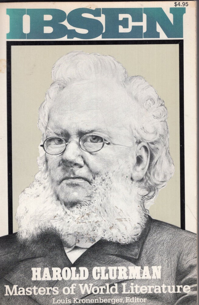 Item #281117 Ibsen (Masters of World Literature). Harold Clurman.