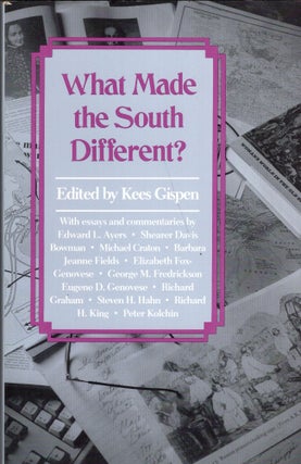 Item #282088 What Made the South Different?: Essays and Comments (Chancellor's Symposium on...