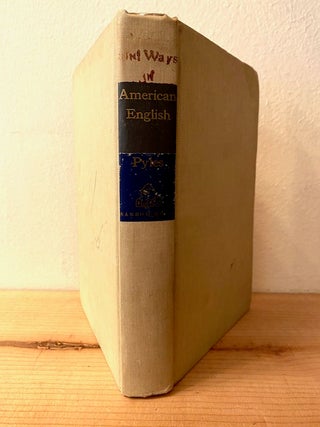 Item #282316 WORDS & WAYS OF AMERICAN ENGLISH. Thomas Pyles