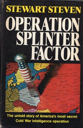Item #283280 Operation Splinter Factor. Stewart Steven