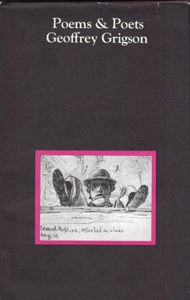 Item #283287 Poems and Poets. Geoffrey Grigson