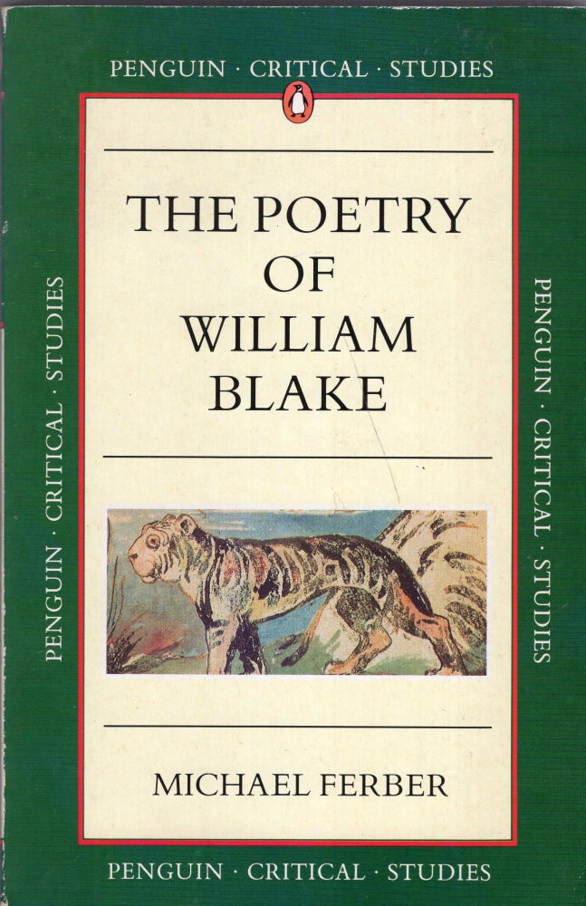 Item #285068 Blake: Poetry (Critical Studies, Penguin). Michael Ferber.