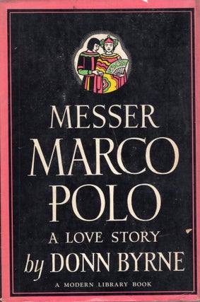 Item #285207 Messer Marco Polo No.43. Donn Byrne