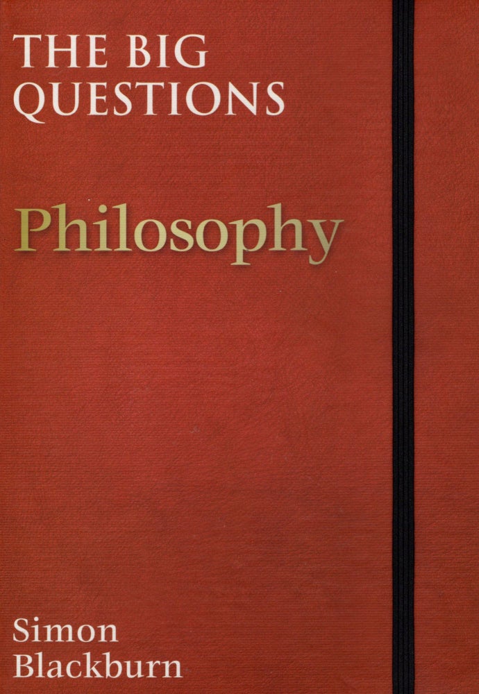Item #285346 Philosophy (Big Questions Series). Simon Blackburn.