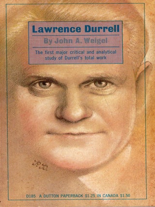 Item #285522 Dutton Paperback D185; critical review of Durrell's works published up to 1966. John...