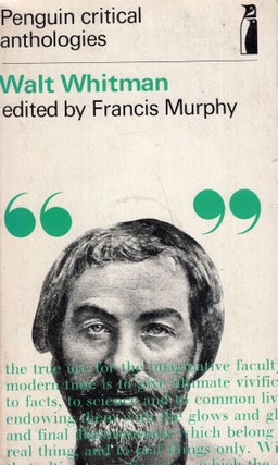Item #285706 Walt Whitman. Francis Murphy