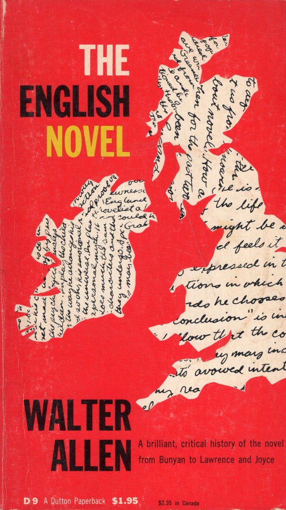 Item #285723 The English Novel: A Short Critical History. Walter Allen.