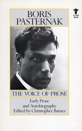 Item #286264 The Voice of Prose: Early Prose and Autobiography (English and Russian Edition)....