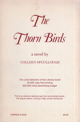 Item #286875 The Thorn Birds. McCullough