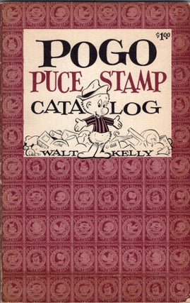 Item #289391 Pogo Puce stamp catalog. Walt Kelly