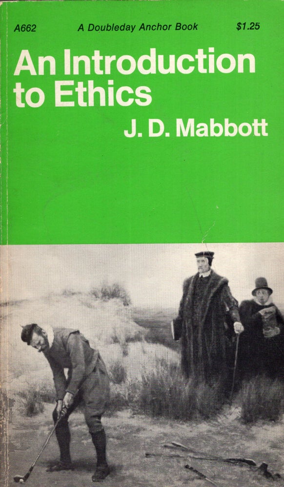 Item #289881 An Introduction to Ethics -- A662. J. D. MABBOTT.