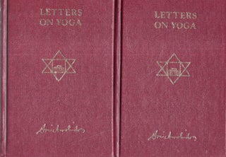 Item #290742 Letters On Yoga: 1-2. Sri Aurobindo