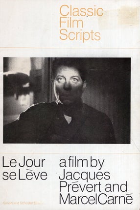 Item #292416 Le jour se lève; (Classic film scripts). Marcel Carn&eacute