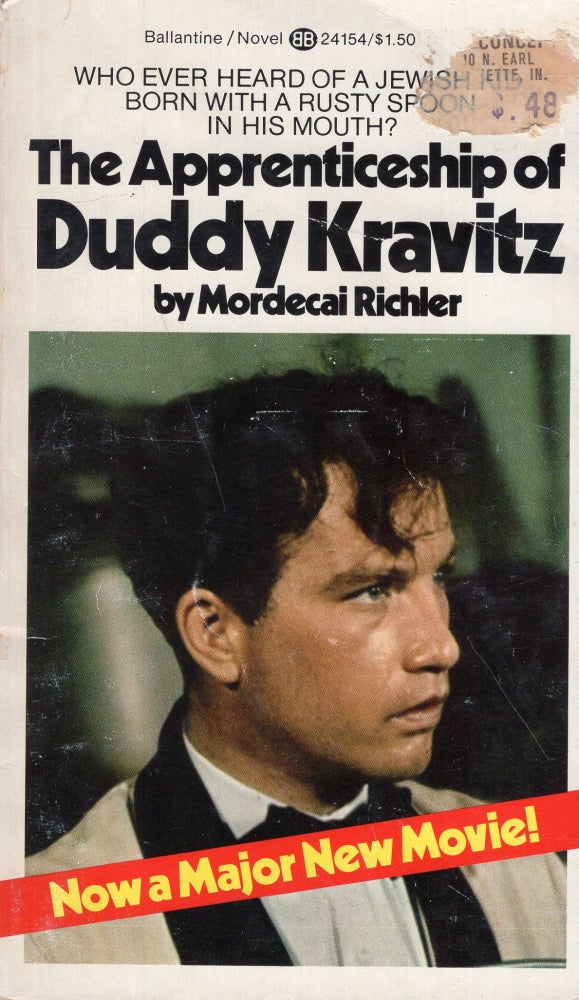 Item #292530 The Apprenticeship of Duddy Kravitz. Mordecai Richler.
