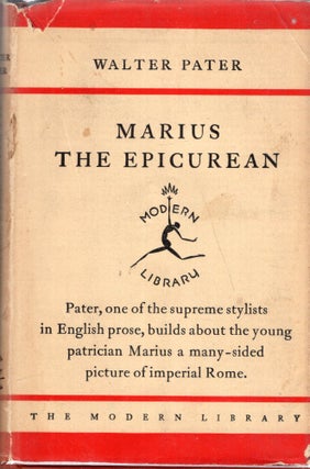 Item #294253 Marius The Epicurean -- No.90. Walter Pater