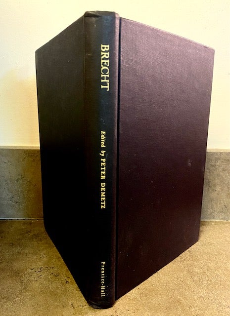 Item #294456 Brecht: A Collection of Critical Essays. Peter DEMETZ.