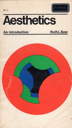 Item #295704 Aesthetics: An Introduction. Ruth L. Saw