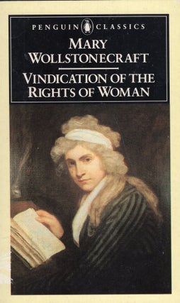 Item #295788 A Vindication of the Rights of Woman (English Library). MARY WOLLSTONECRAFT, Miriam...