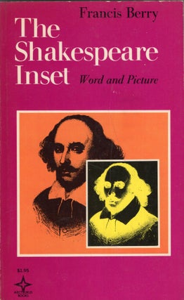 Item #296738 Shakespeare Inset: Word And Picture. Francis Berry
