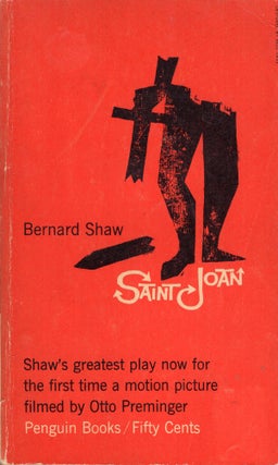 Item #296896 Saint Joan. Bernard Shaw