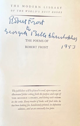 The Poems of Robert Frost -- No. 242