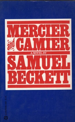 Item #300555 Mercier and Camier. Samuel Beckett